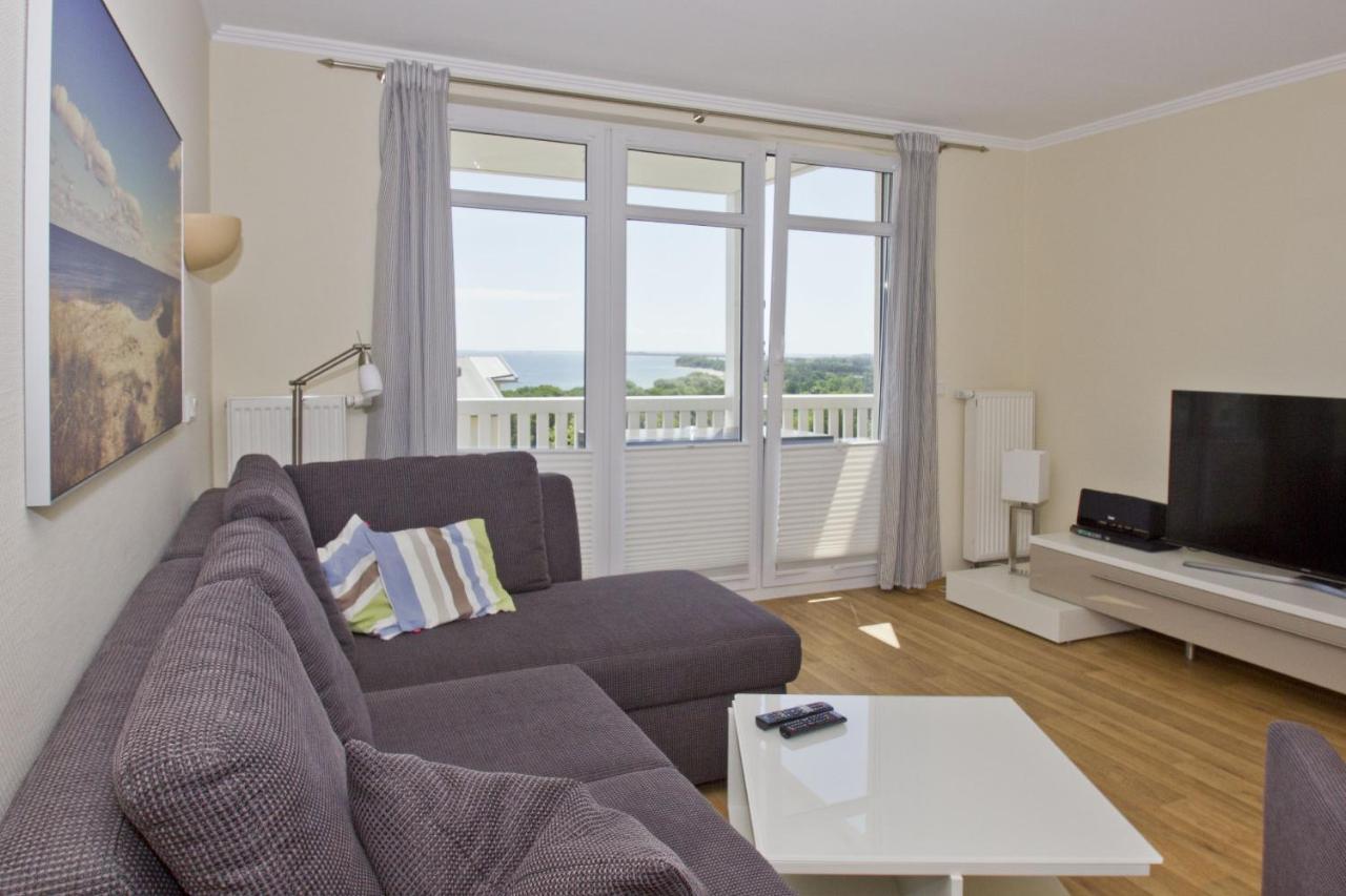 Mit Meerblick Und Balkon, Gratis Nutzung Vom Ahoi Erlebnisbad Und Sauna In Sellin - Meeresblick Fewo 24 Goehren  Dış mekan fotoğraf