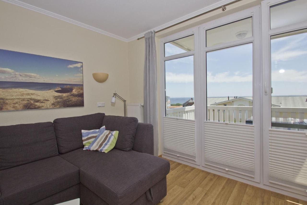 Mit Meerblick Und Balkon, Gratis Nutzung Vom Ahoi Erlebnisbad Und Sauna In Sellin - Meeresblick Fewo 24 Goehren  Dış mekan fotoğraf