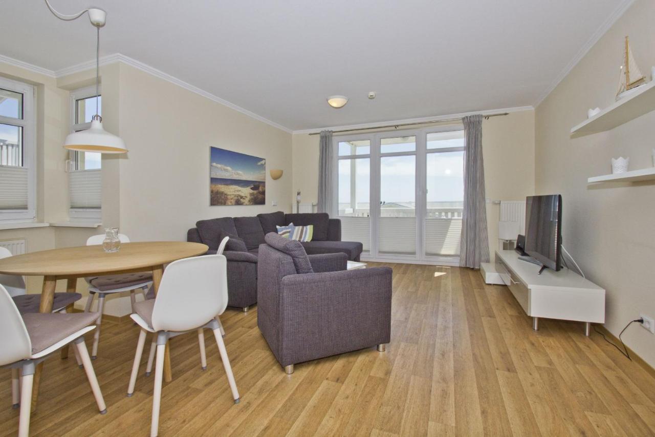Mit Meerblick Und Balkon, Gratis Nutzung Vom Ahoi Erlebnisbad Und Sauna In Sellin - Meeresblick Fewo 24 Goehren  Dış mekan fotoğraf